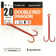 Двійник Gurza Double Red Dragon #2/0 R 2pc