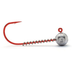 Джигголовка Jigger Fudo Red AB Jig 3/0 4gr