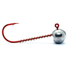 Джиг-головка Red #6/0 15g 3pc