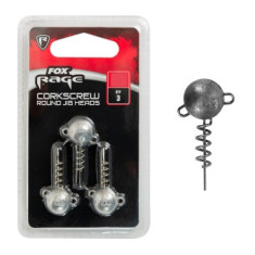 Джигголовка Fox Corkscrew Jig Head 20gr 3pcs