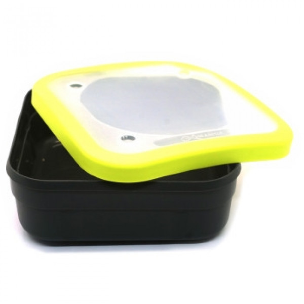 Емкость Matrix Bait Boxes Grey/Lime Solid Top 2.2pt