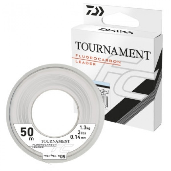 Флюрокарбон Daiwa Tournament FC Leader 0.14mm 1.3kg 50m