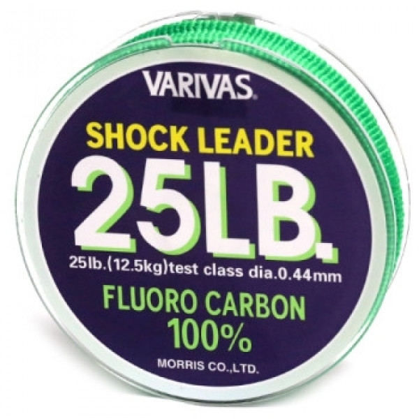 Флюрокарбон Varivas Fluoro Shock Leader 30m 25LB 0.440mm