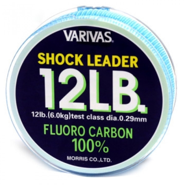 Флюрокарбон Varivas Fluoro Shock Leader 30m 12LB 0.290mm