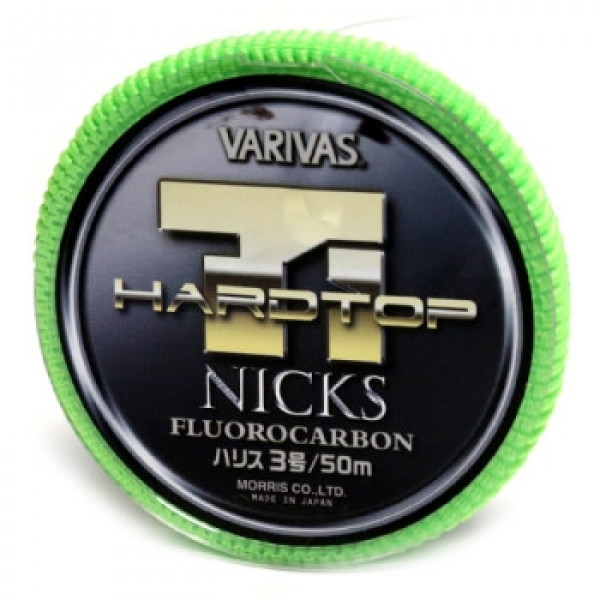 Флюрокарбон Varivas Hardtop Ti Nicks 50m #3 0.285mm