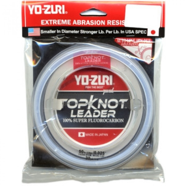 Флюрокарбон Yo-Zuri Topknot Leader 27m 0.620mm 22kg