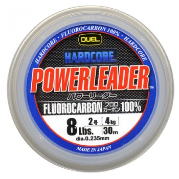 Флюрокарбон Duel Hardcore Power Leader 30m 0.235mm 4kg