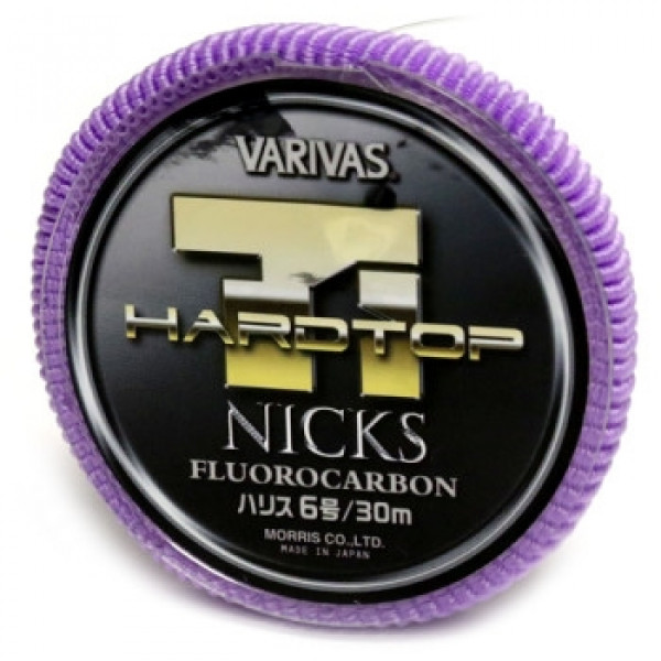 Флюрокарбон Varivas Hardtop Ti Nicks 30m #6 0.405mm