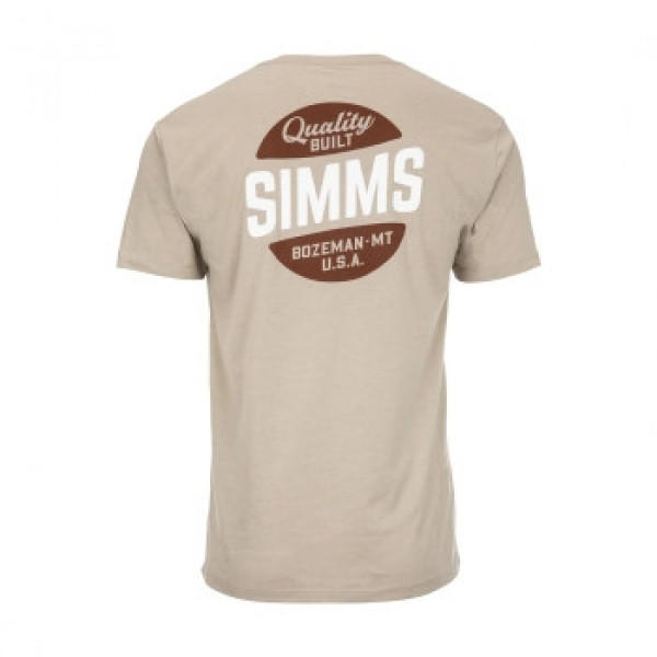 Футболка Simms Quality Built Pocket T-Shirt Khaki Heather S