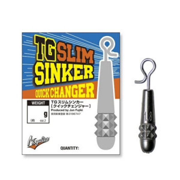 Груз быстросъемный вольфрамовый  Varivas TG Slim Sinker QC 1.8g