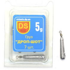 Груз Днипро Свинец Дроп-шот 5g 7pc