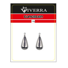 Груз джиг риг вольфрам Viverra 14g Natural