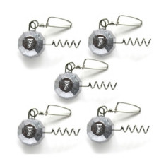 Груз штопор Fanatik граненый #001 16g 5pc