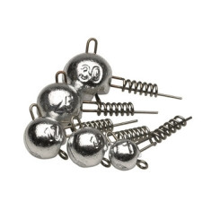 Штопор Kinetic Jighead Screw In 20g Zinc 3pc