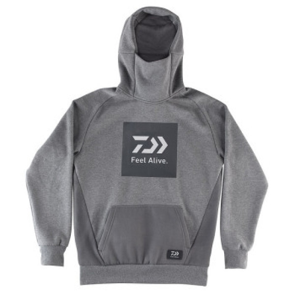 Худи Daiwa D-Vec Snood Hoodie Grey XXL