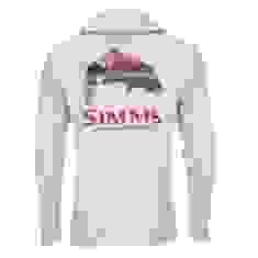 Худі Simms Tech Hoody - Artist Series Trout Logo Flame/Sterling S