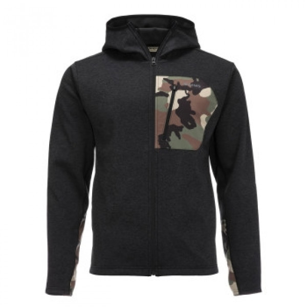 Худи Simms CX Hoody Black Heather S