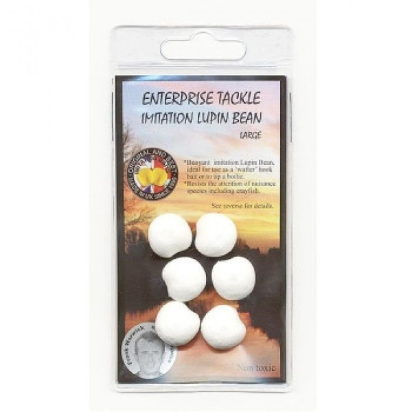 Искусственный люпин Enterprise Tackle Lupin Beans large white 6pc