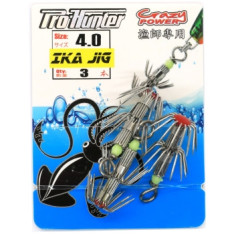 Кальмарові гачки Pro-Hunter Ika Jig 3pcs #4.0