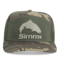 Кепка Simms Brown Trout 7-Panel Olive