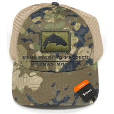 Кепка Simms CBP Trout Icon Trucker River Camo 2.0