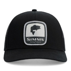 Кепка Simms Double Haul Icon Trucker Bass Black