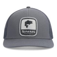 Кепка Simms Double Haul Icon Trucker Bass Gunmetal