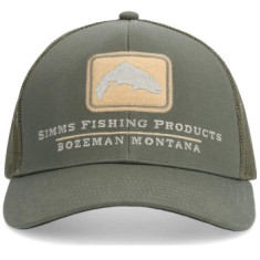 Кепка Simms Double Haul Icon Trucker Smokey Olive