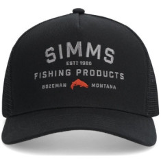 Кепка Simms Double Haul Trucker Black