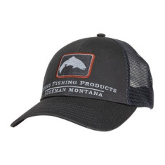 Кепка Simms Trout Icon Trucker Carbon