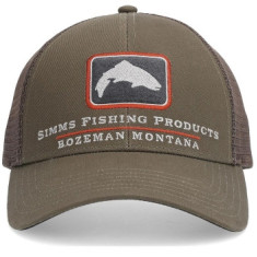 Кепка Simms Trout Icon Trucker Hickory
