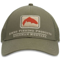 Кепка Simms Trout Icon Trucker Riffle Green