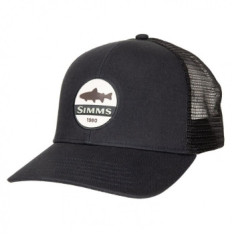 Кепка Simms Trout Patch Trucker Black