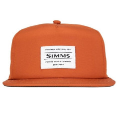 Кепка Simms Unstructured Flat Brim Cap Simms Orange