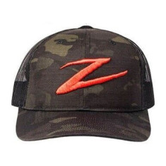 Cap ZMAN Multicam Trucker Hatz Black