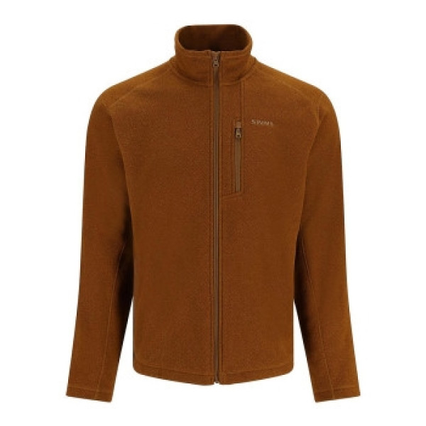 Кофта Simms Rivershed Full Zip Cobia Heather M Кофта Simms Rivershed Full Zip Cobia Heather M