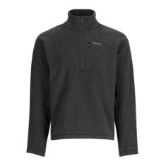 Кофта Simms Rivershed Half Zip Black Heather S Кофта Simms Rivershed Half Zip Black Heather S