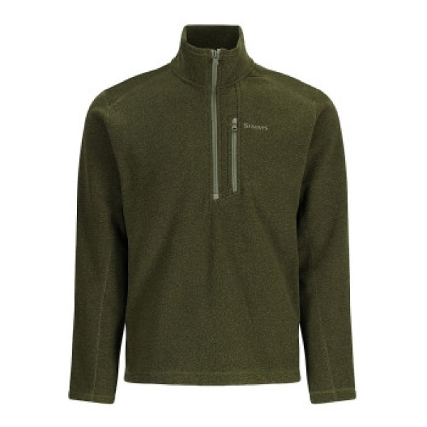 Кофта Simms Rivershed Half Zip Riffle Heather L