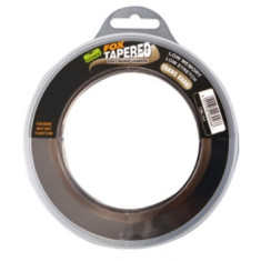 Конусный монофильный шоклидер Fox Edges Soft Tapered Leaders Trans Khaki 3pc 12-30lb 0.30-0.50mm