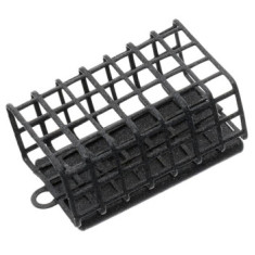 Кормушка металлическая прямоугольная средняя 52x35mm 100g