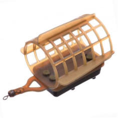 Кормушка пластиковая фидерная средняя сетка со стаб 84g