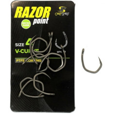 Гачки Carp Spirit H V-Curve S4 X10