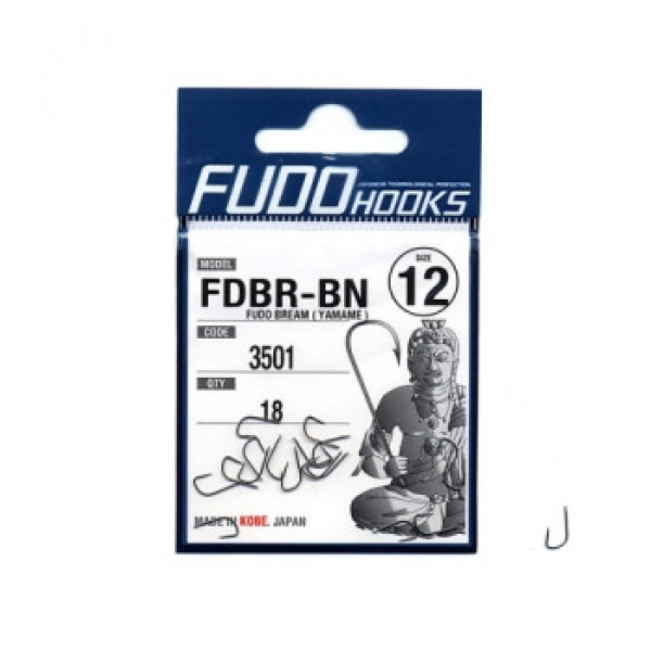 Крючки Fudo Bream Yamame Black 12