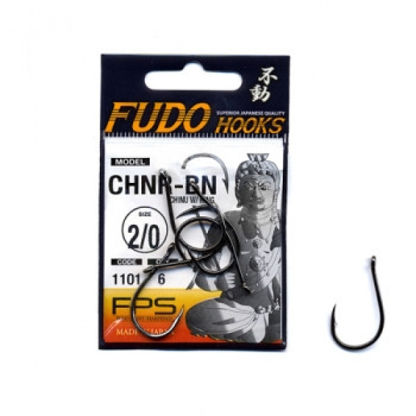 Крючки Fudo Chino W/Ring 2/0
