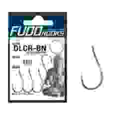 Крючки Fudo Delta Chinu W/Ring Black 4