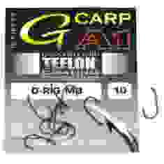Крючок Gamakatsu A1 G-Carp D-Rig MB P.T.F.E. coating Grey #10 10шт