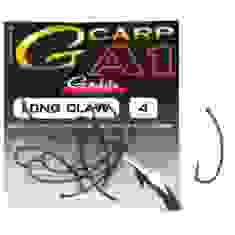 Крючок Gamakatsu A1 G-Carp Long Claw P.T.F.E. coating Grey #4 10шт