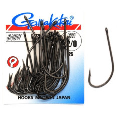 Hook Gamakatsu F314 Black # 2/0 25pcs