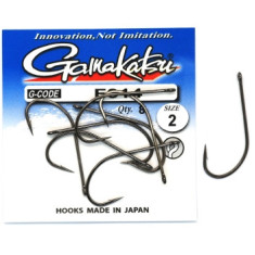 Гачок Gamakatsu F314 N / L Black # 2 8шт