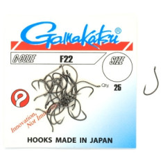 Гачок Gamakatsu F22 Black # 10 25шт